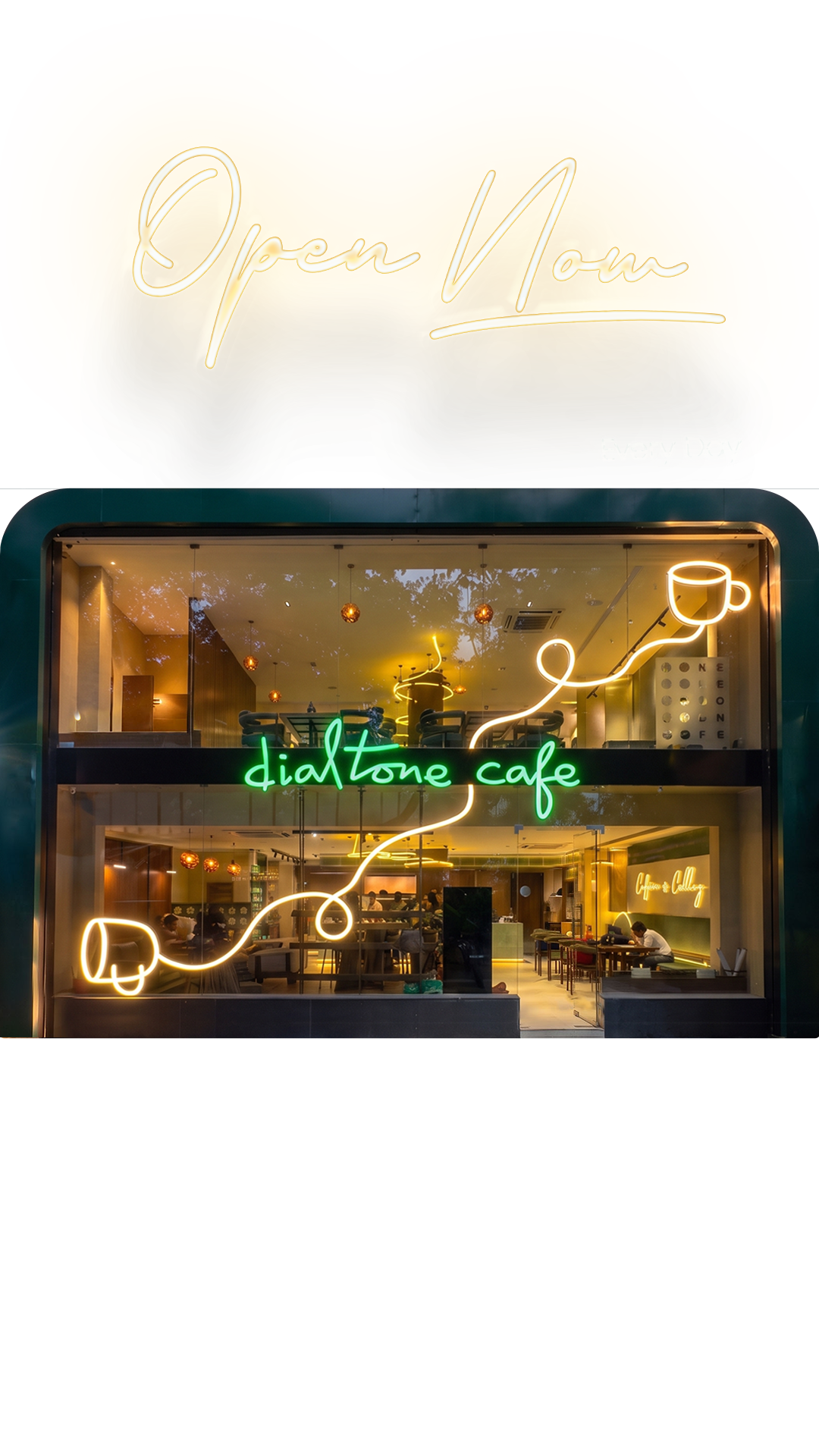 dialtone open now banner mobile